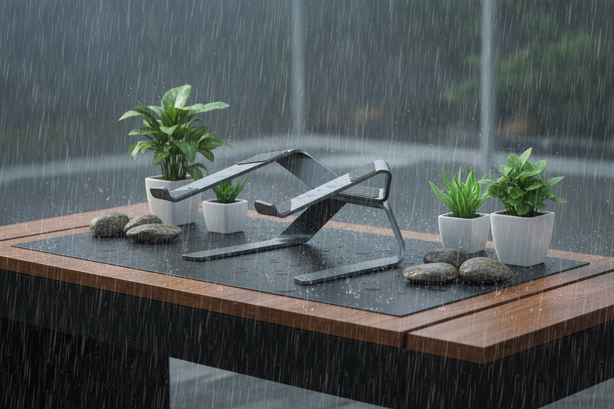 NivaDesk™ ErgoLift | Aluminum Unibody Riser