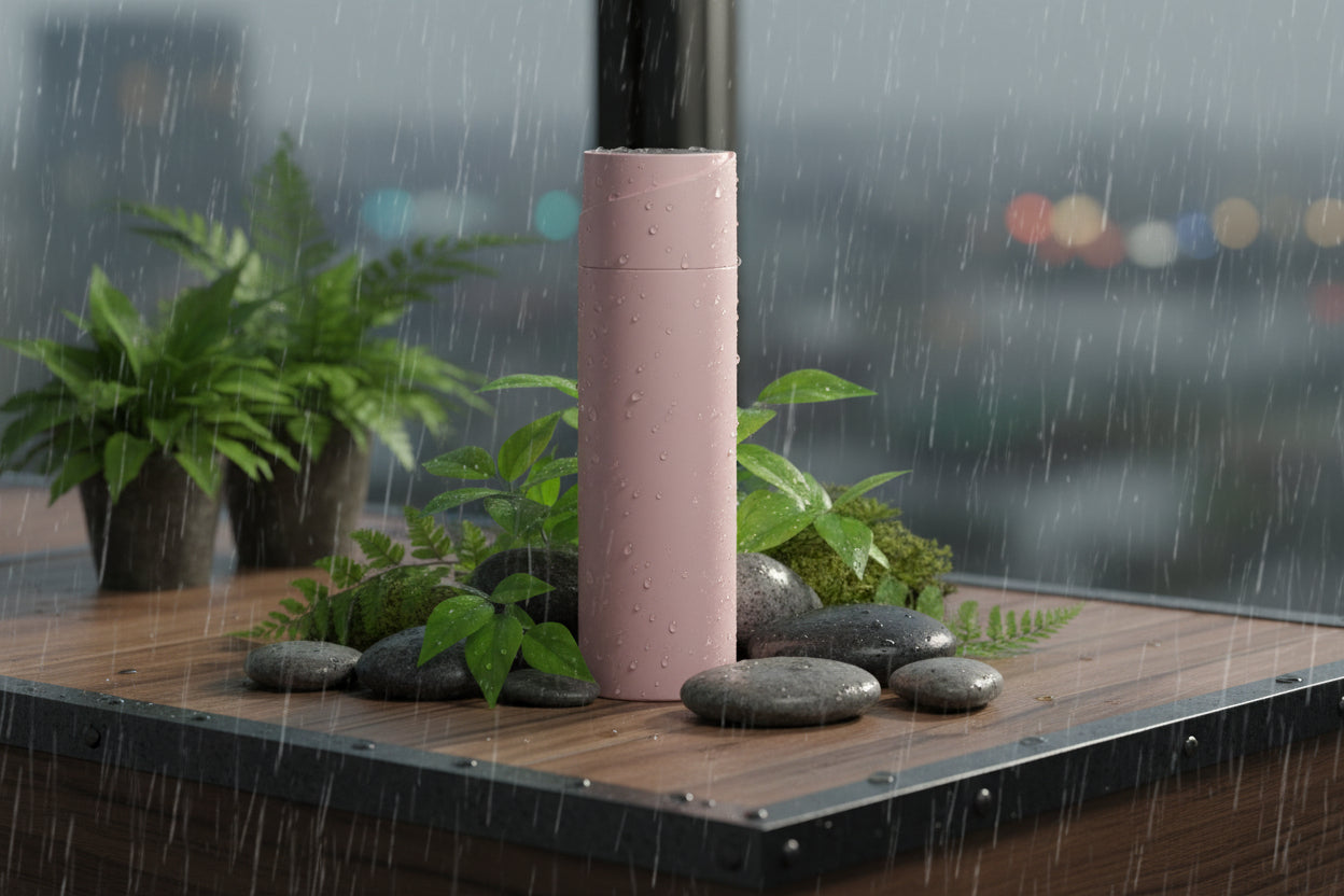 NivaDesk™ PureFlow | UV-C Self-Cleaning Smart Thermos