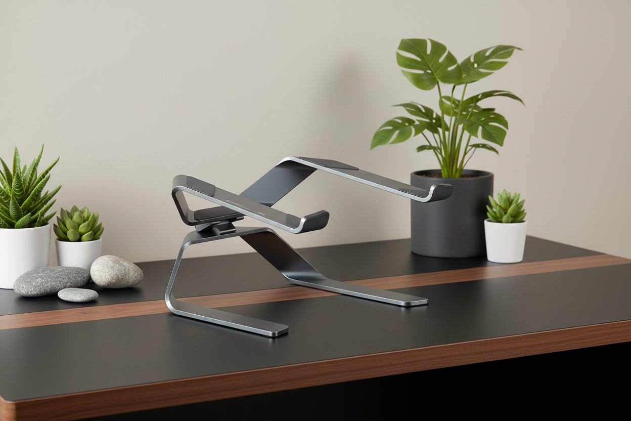 NivaDesk™ ErgoLift | Aluminum Unibody Riser