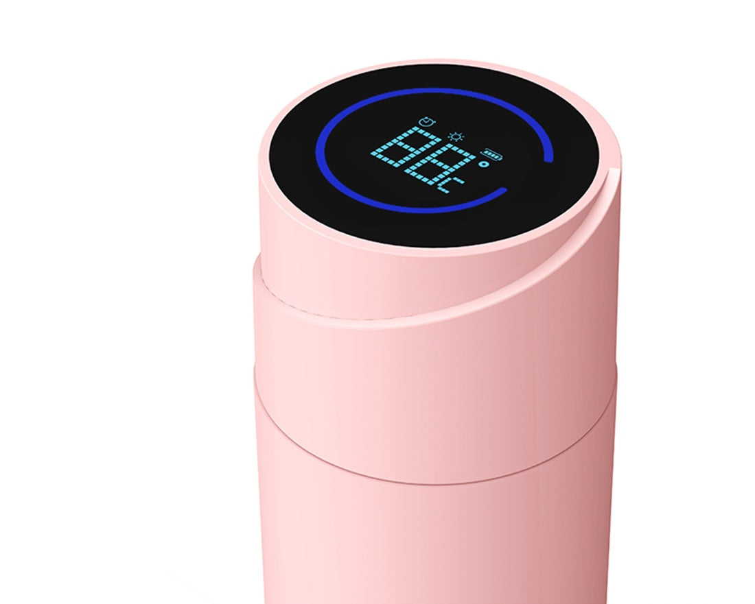 NivaDesk™ PureFlow | UV-C Self-Cleaning Smart Thermos