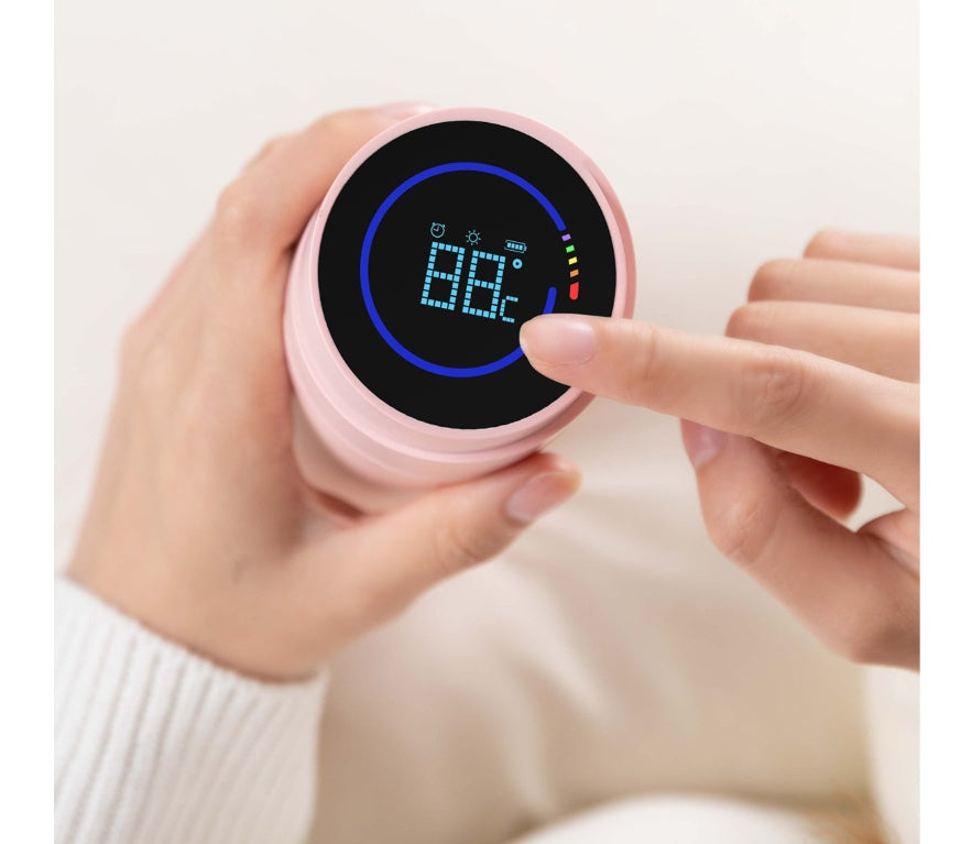 NivaDesk™ PureFlow | UV-C Self-Cleaning Smart Thermos